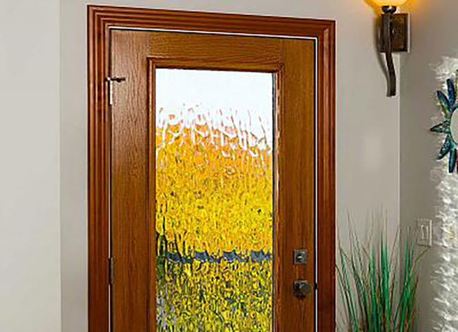 Perspective Textured Doorglass